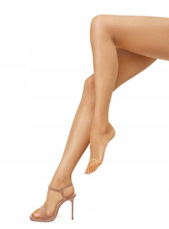 Колготки с открытыми пальцами 8 den Lores Sanremo natural телесные 3
