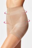 Моделирующие шорты 50den бежевые Gabriella Push up 4-L