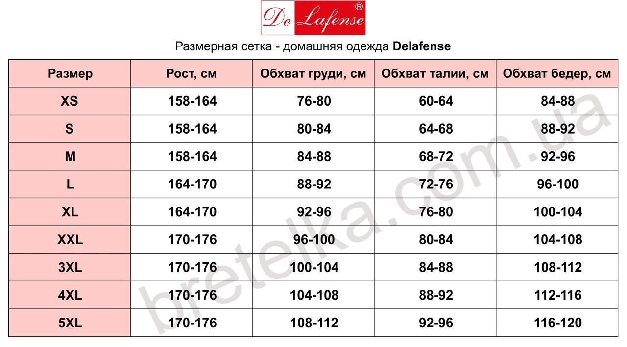 Халат жіночий віскозний короткий з мереживом рукав 3/4 молочний Delafense 342 L