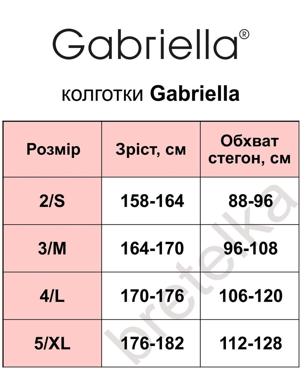 Колготки цветные Gabriella Microfibre 40 den розовый 4