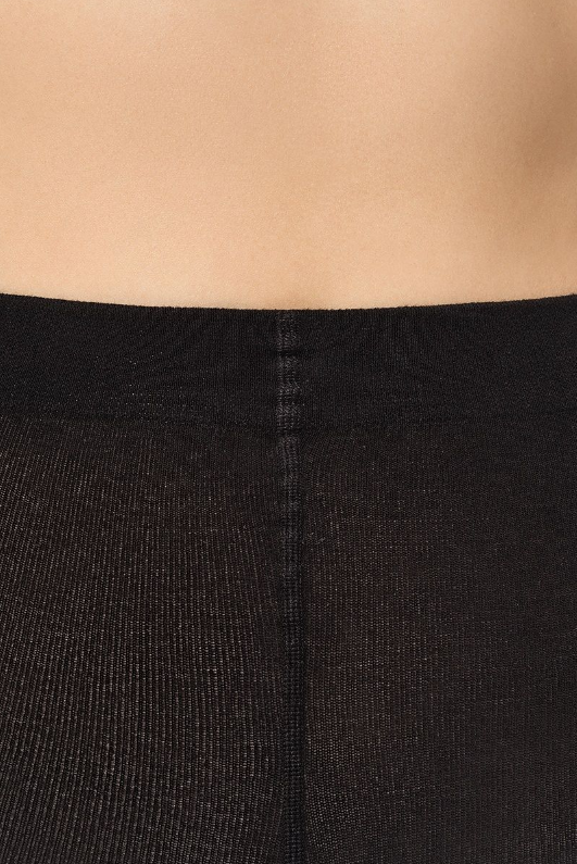 Колготки теплые из хлопка 150 den Lores Cotone Inverno черные 3