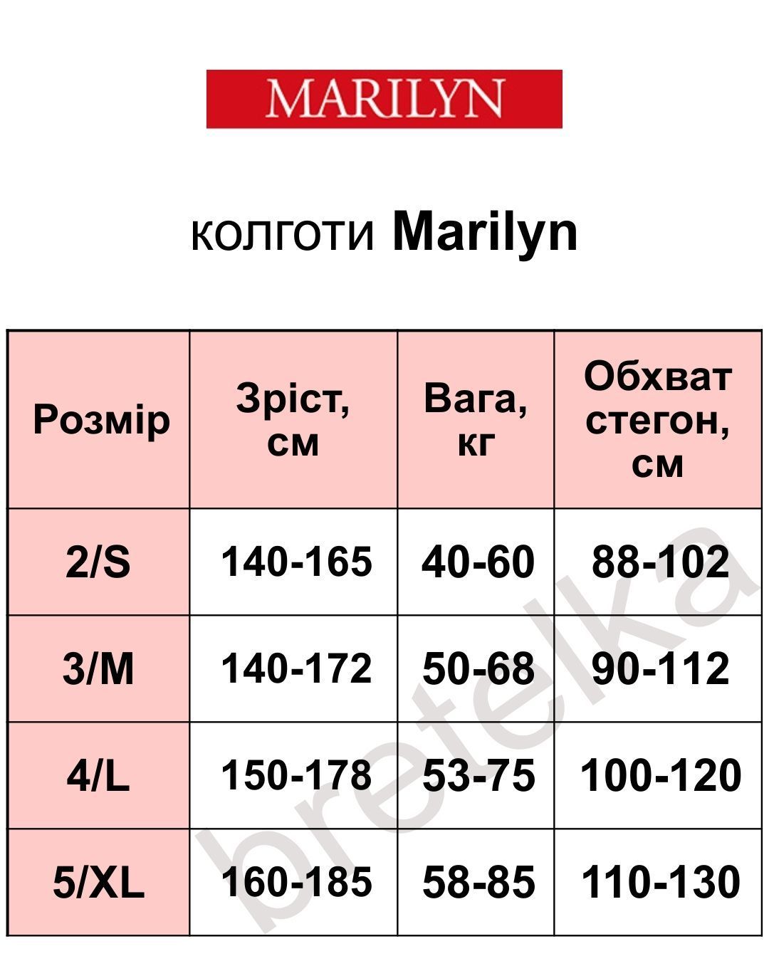Колготки цветные матовые 60 den Marilyn Micro красные 4