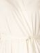 Халат жіночий віскозний короткий рукав 3/4 молочний Delafense 871 XL