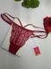 Стринги бордові Obsessive Ivetta S/M