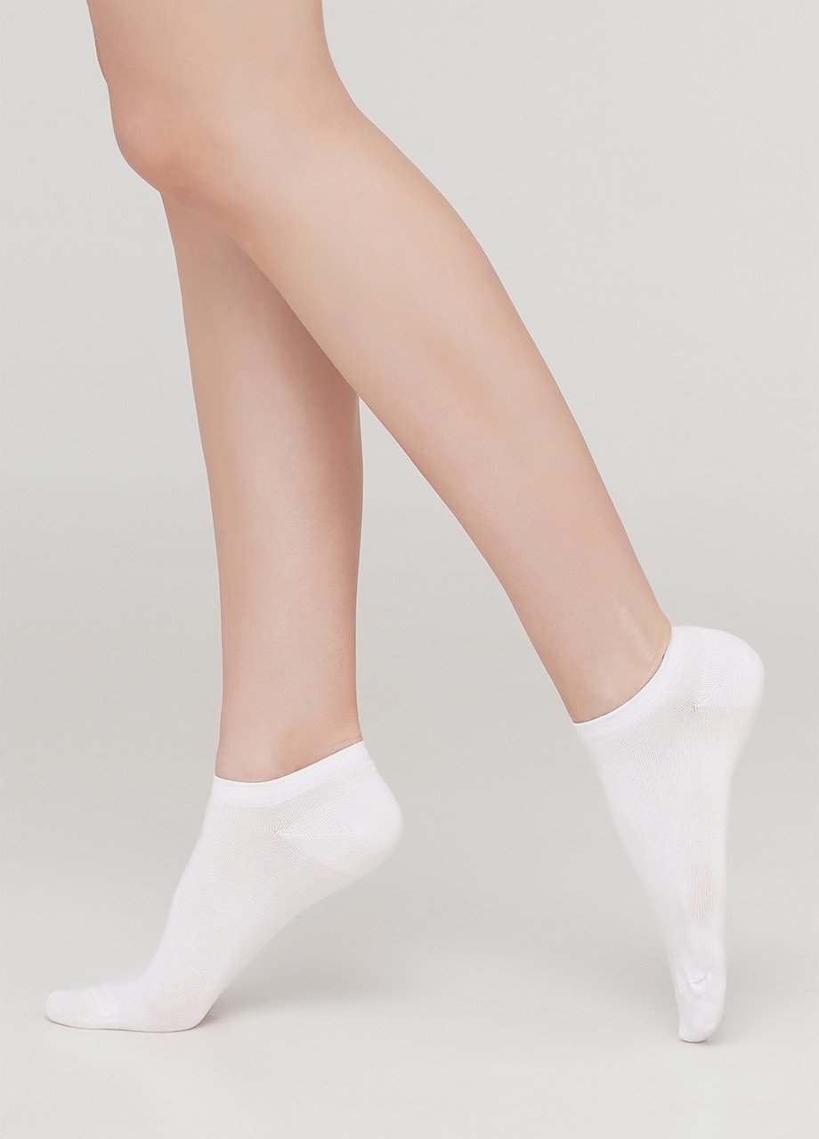 Жіночі короткі шкарпетки білі Giulia WS1 Classic (2 пари) 36-40