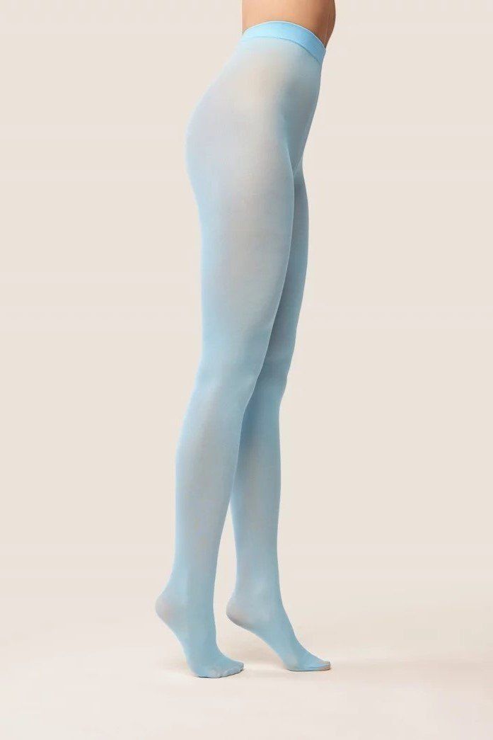 Колготки цветные Gabriella Microfibre 40 den голубой 5