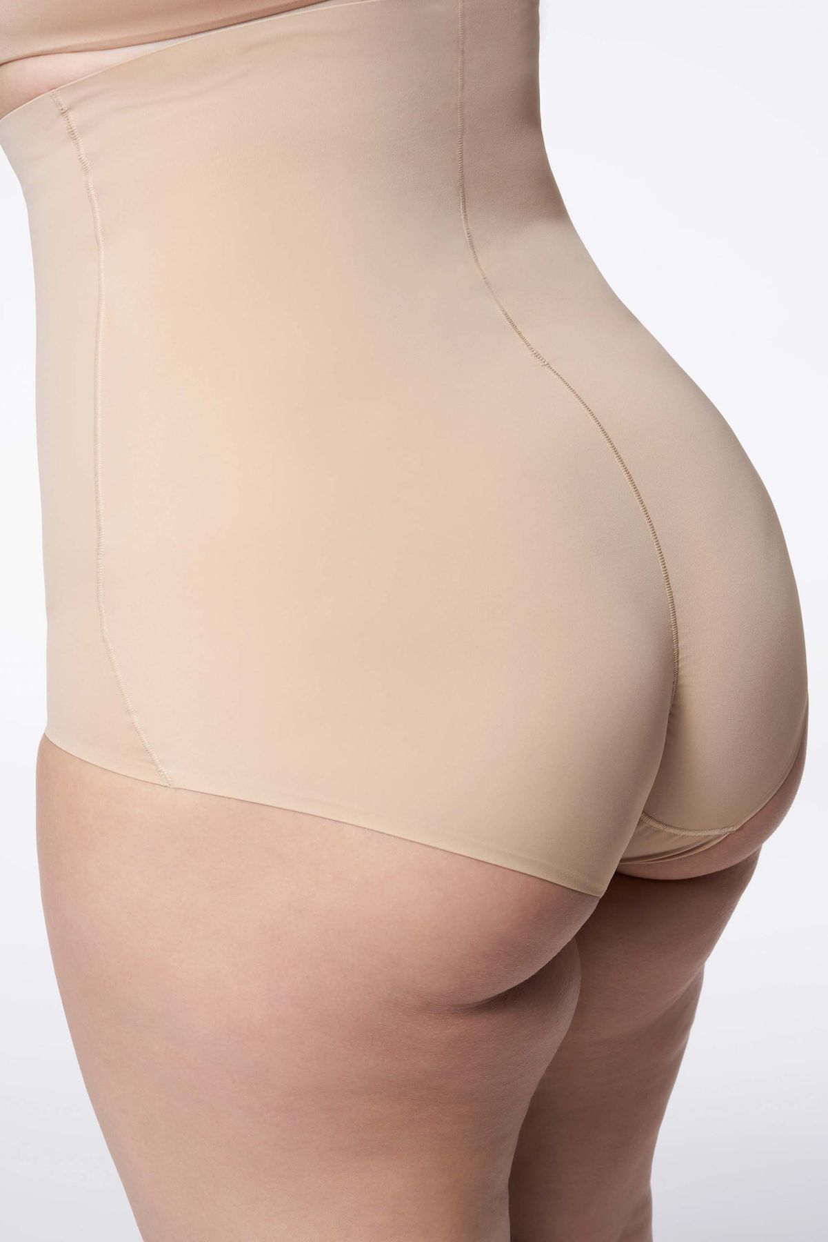 Утягивающие трусы бесшовные бежевые Julimex 241 XXL