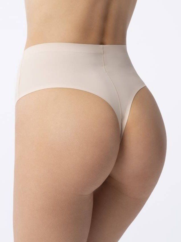 Стрінги безшовні Julimex String Maxi бежеві L