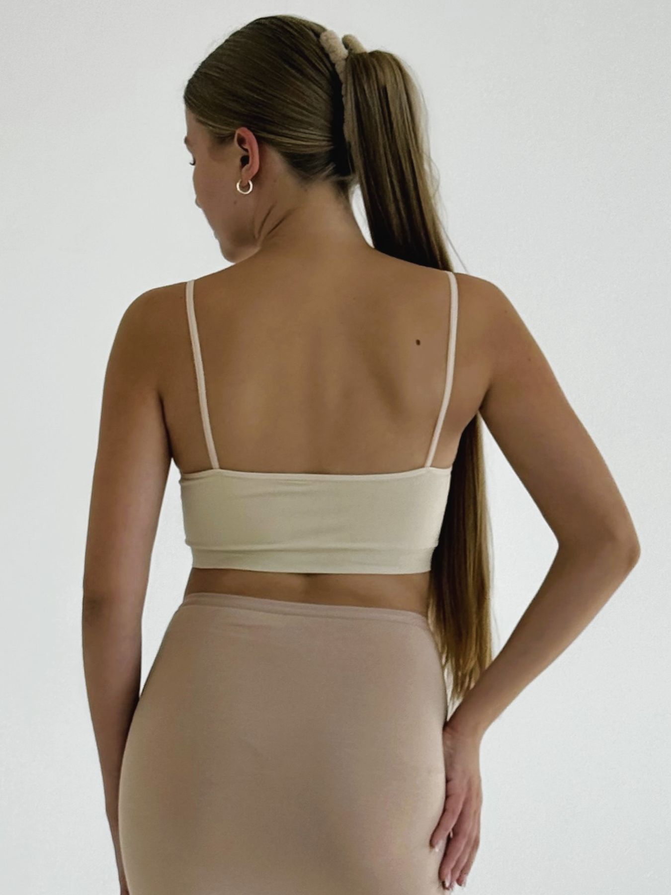 Бесшовный бюстгальтер топ бежевый Form Angel 5316 L/XL
