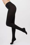 Колготки теплые из вискозы 180 den Giulia Cashmere Touch asphalt черные 3
