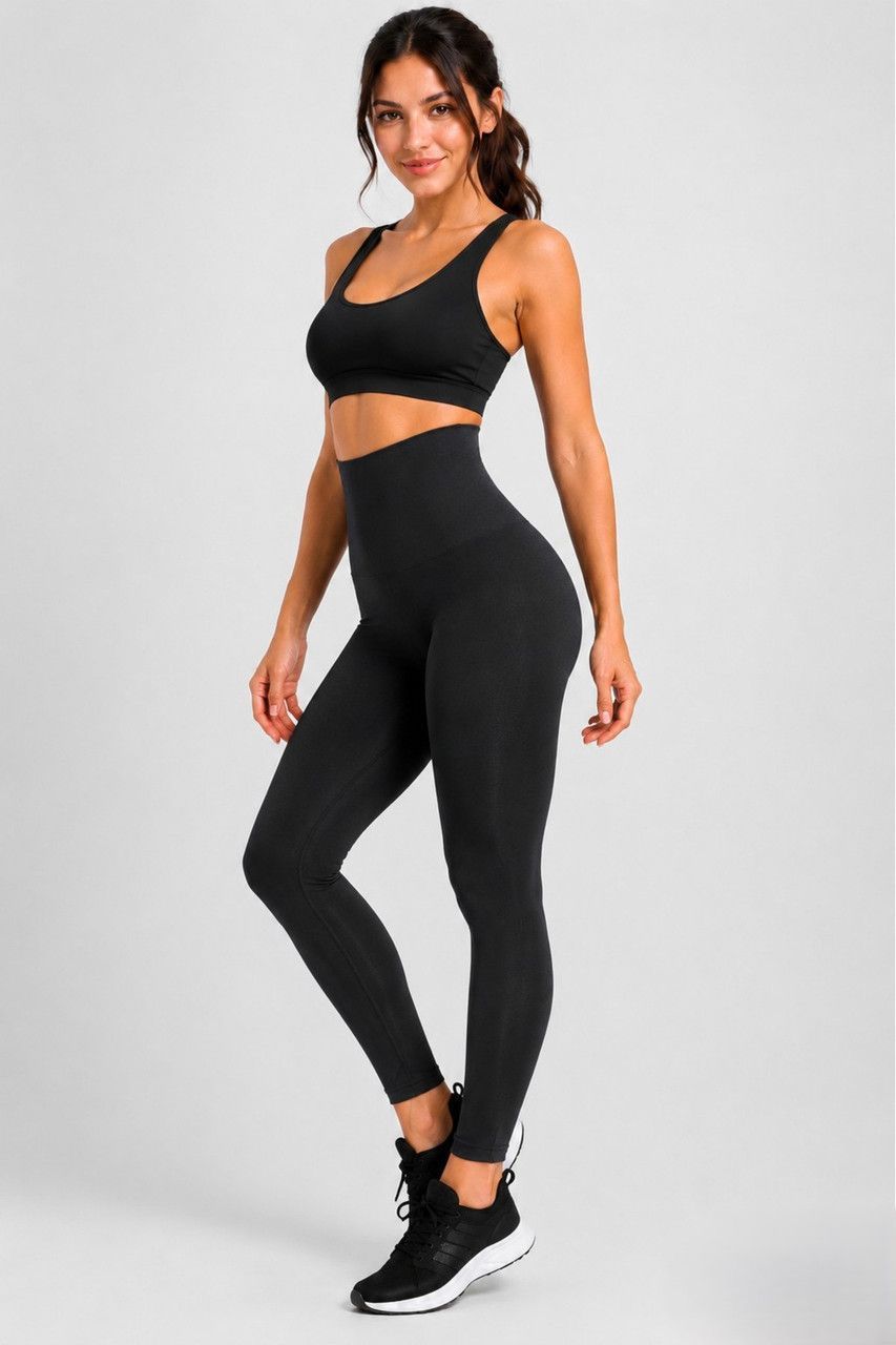 Корректирующие леггинсы Form Angel 5426 черный L/XL