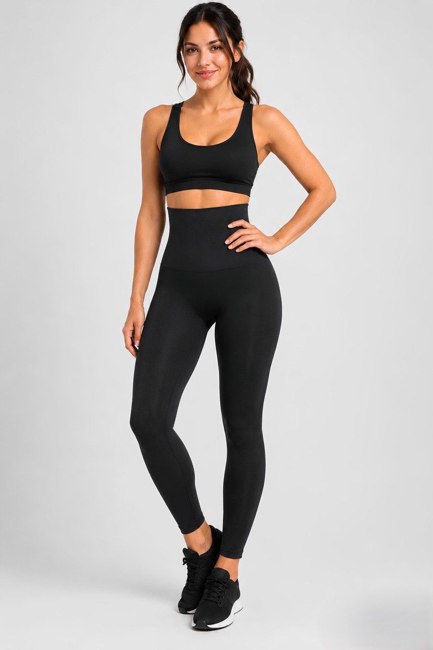 Корректирующие леггинсы Form Angel 5426 черный L/XL