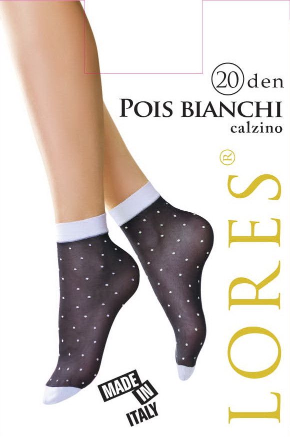 Носки в горошек Lores Pois Bianchi 20den