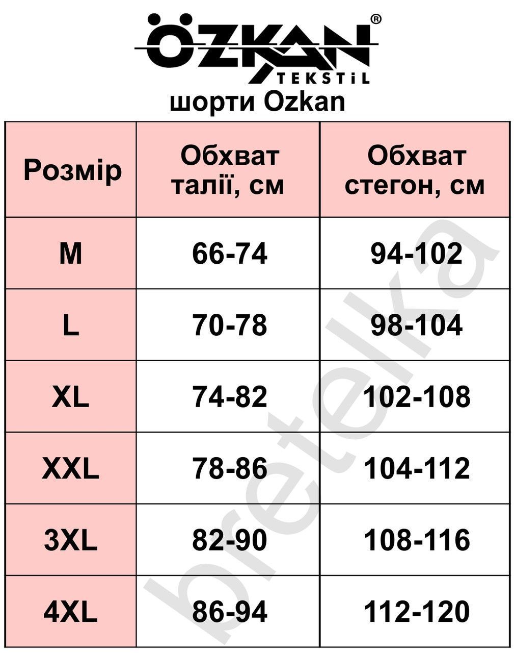 Бриджи капри хлопковые Ozkan 0458 черный XL