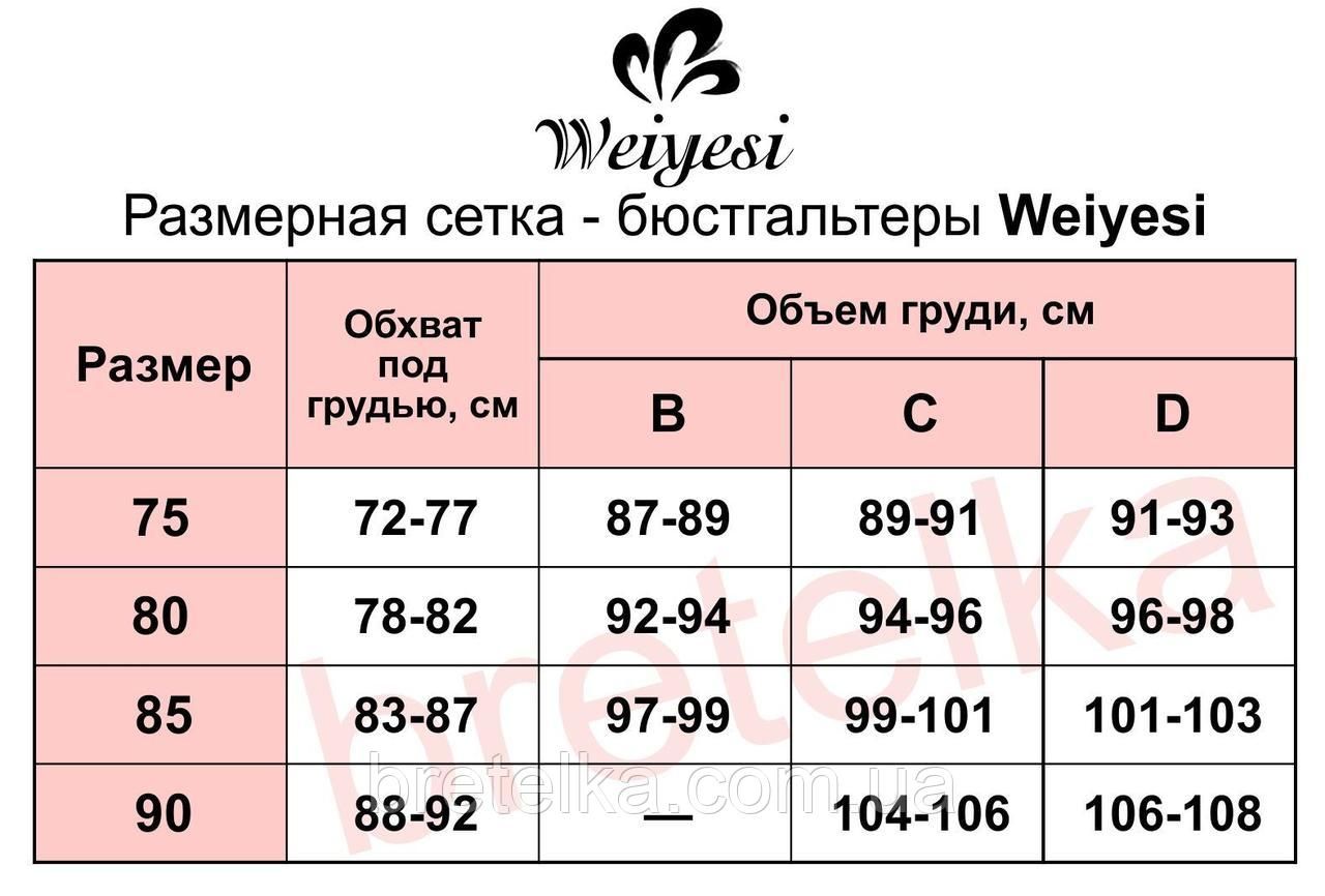 Бюстгальтер шоколадний Weiyesi 1996