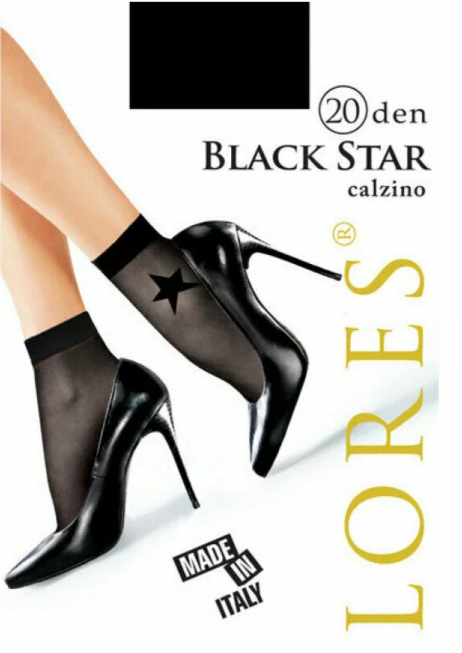 Шкарпетки 20den чорні Lores Black Star