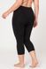 Бриджи капри из модала Ozkan 27778 черный 3XL