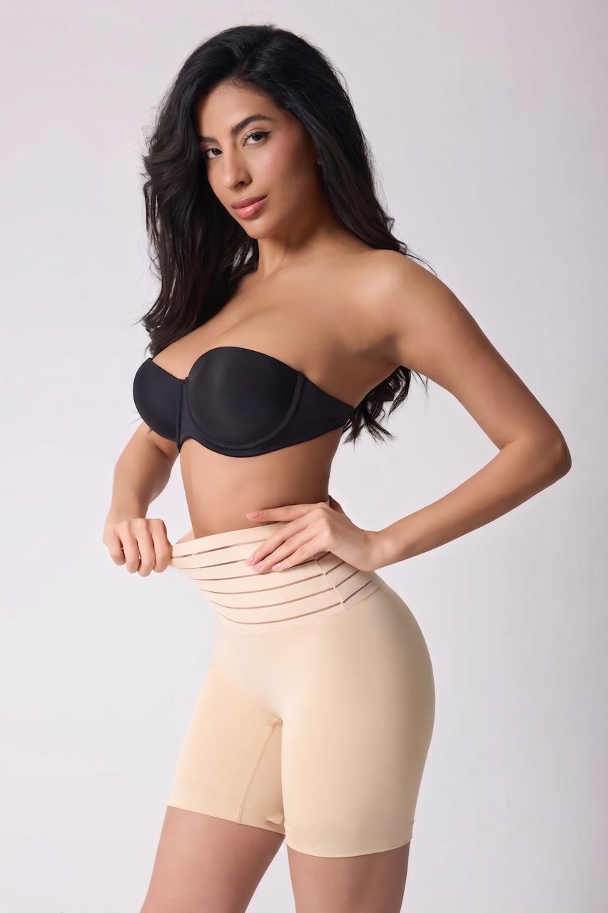 Утягивающие шорты бежевые Form Angel 3207 L/XL