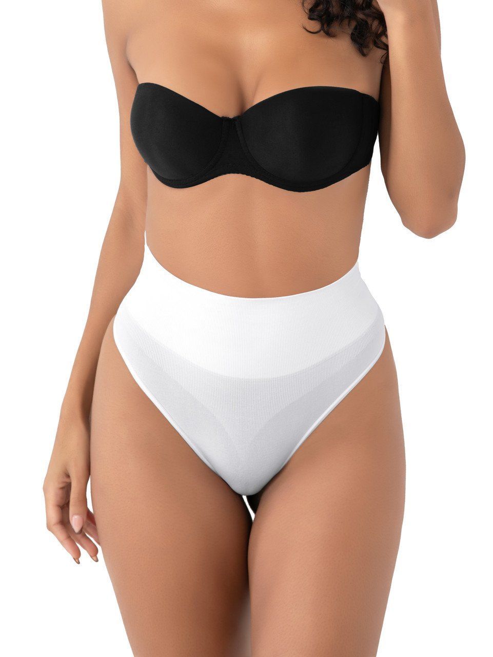 Утягивающие стринги белые Form Angel 5203 L/XL
