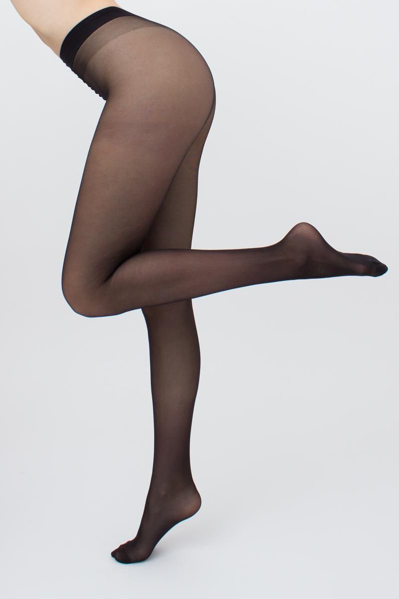 Колготки без шортиків 20 den Giulia Comfort чорні 2