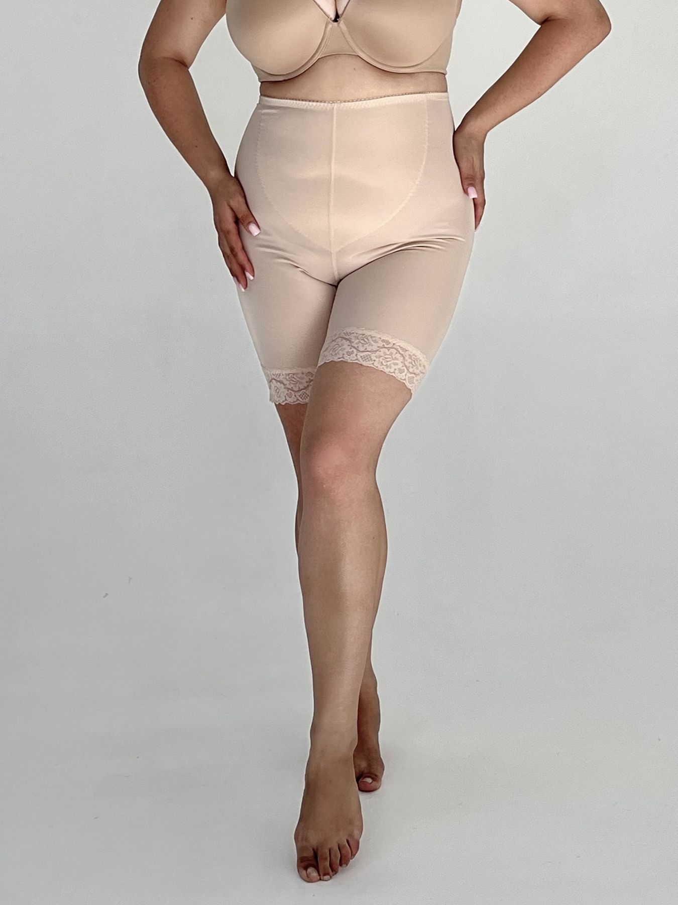 Корегуючі шорти бежеві Afina 029 XXL