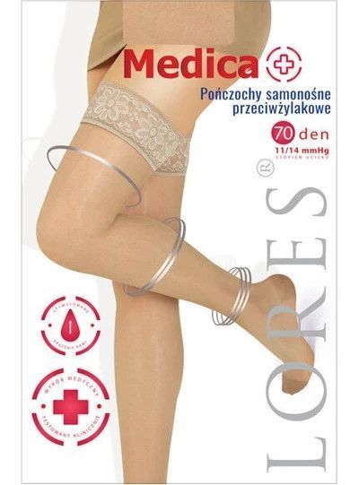 Компресійні медичні панчохи 70 den Lores Medica тілесні 3/4