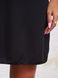 Жіноча комбінація нижня сукня чорна NBB 3851 L